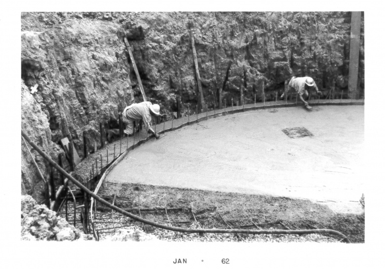 Treatment Plant Construction January 1962