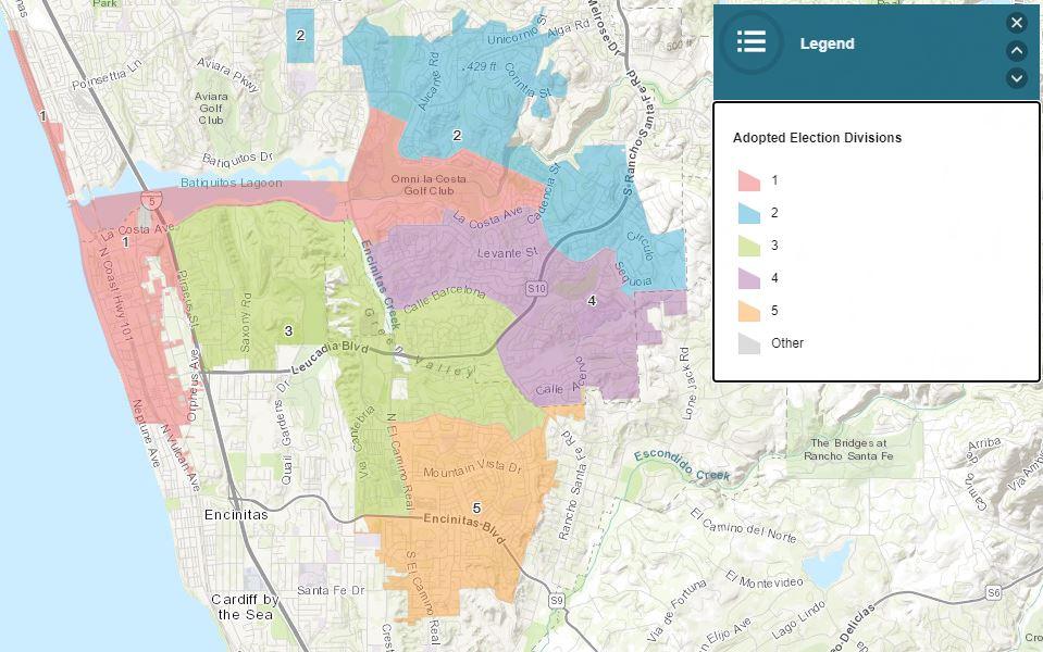 District Election Divisions