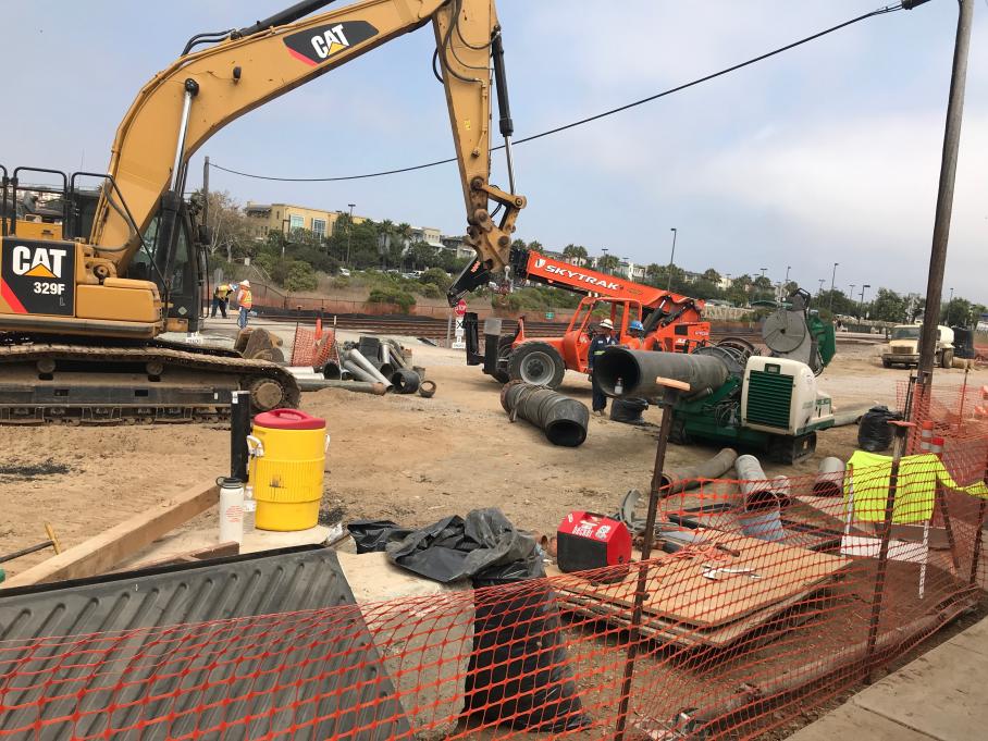 Installation of new pipeline